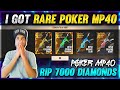 I Got Poker Mp40 Rip 7k Diamonds💎 my reaction 😭
