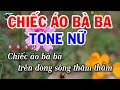 Karaoke Chiếc Áo Bà Ba Tone Nữ ( La Thứ ) Nhạc Sống Tuấn Cò