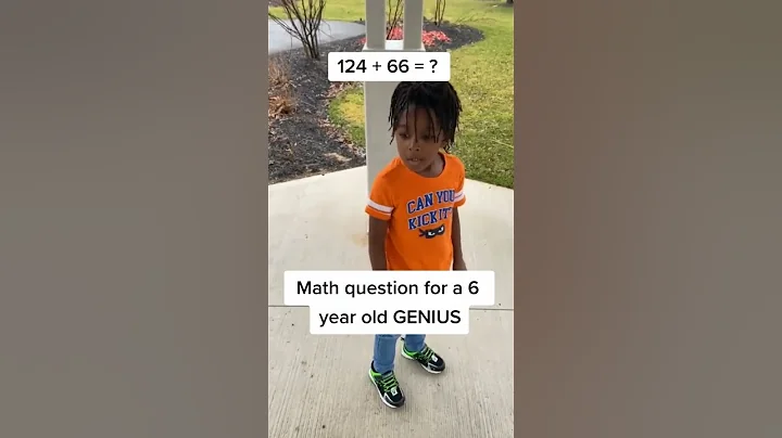 Math question for a 6 year old GENIUS #shorts #homeschool #educational #kids
