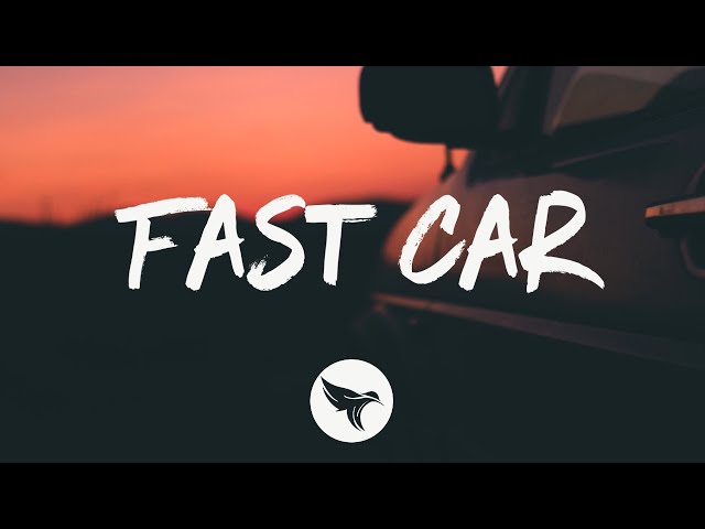 Luke Combs - Fast Car (Lyrics) class=