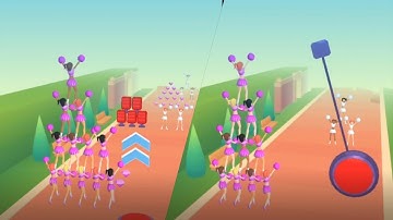 Cheerleader Run 3D | All Levels Gameplay Android,ios