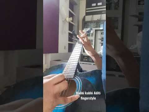 Kabhi kabhi Aditi fingerstyle guitar