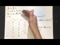 〜ノートムービー〜 　小学校４年生の算数！表の見方（表の埋め方）