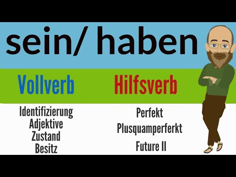 Video: Kann das Partizip ein Verb sein?