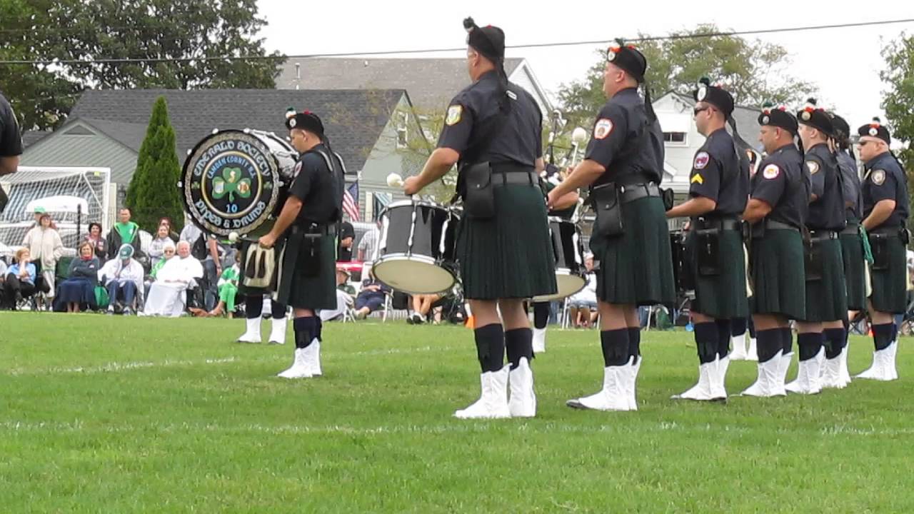 CAMDEN COUNTY EMERALD SOCIETY PIPES AND DRUMS YouTube