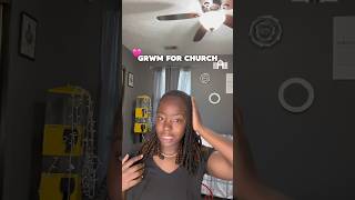GRWM FOR CHURCH #dailylife #hairstyle #edgestutorial #skincare #braids #lifestyle #outfit 😍 #black