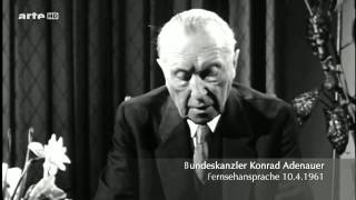 Adenauer Fernsehansprache 10.4.1961