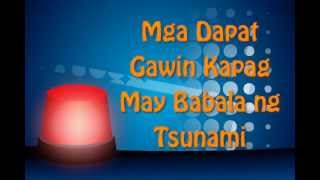 Mga Dapat Gawin 'pag May Babala ng Tsunami
