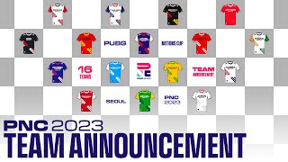 PUBG Esports | PNC 2023 Team Announcement