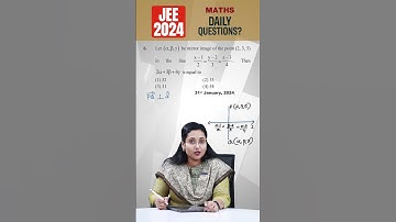 Let (α, β, γ ), be mirror image of the point (2, 3, 5) in the line x-1/2 -  y-2/3 -  z-3/4 . ...