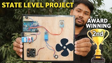 Inspire Award Project | Automatic gas leakage detection | State Level Project | innovative ideas