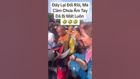 Phật tử đổi nồi cơm điện với Thầy Thích Minh Tuệ #thíchminhtuệ