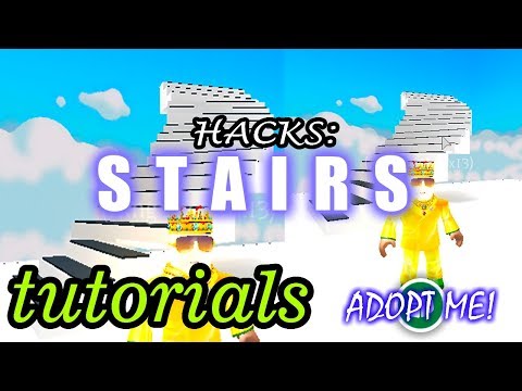 Adopt Me Furniture Hacks Stairs Stairway To Heaven - adopt me building hacks part 9999roblox