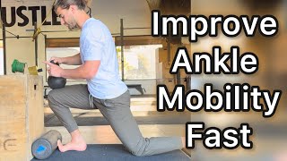 Half Kneeling Loaded Big Toe Dorsiflexion Stretch
