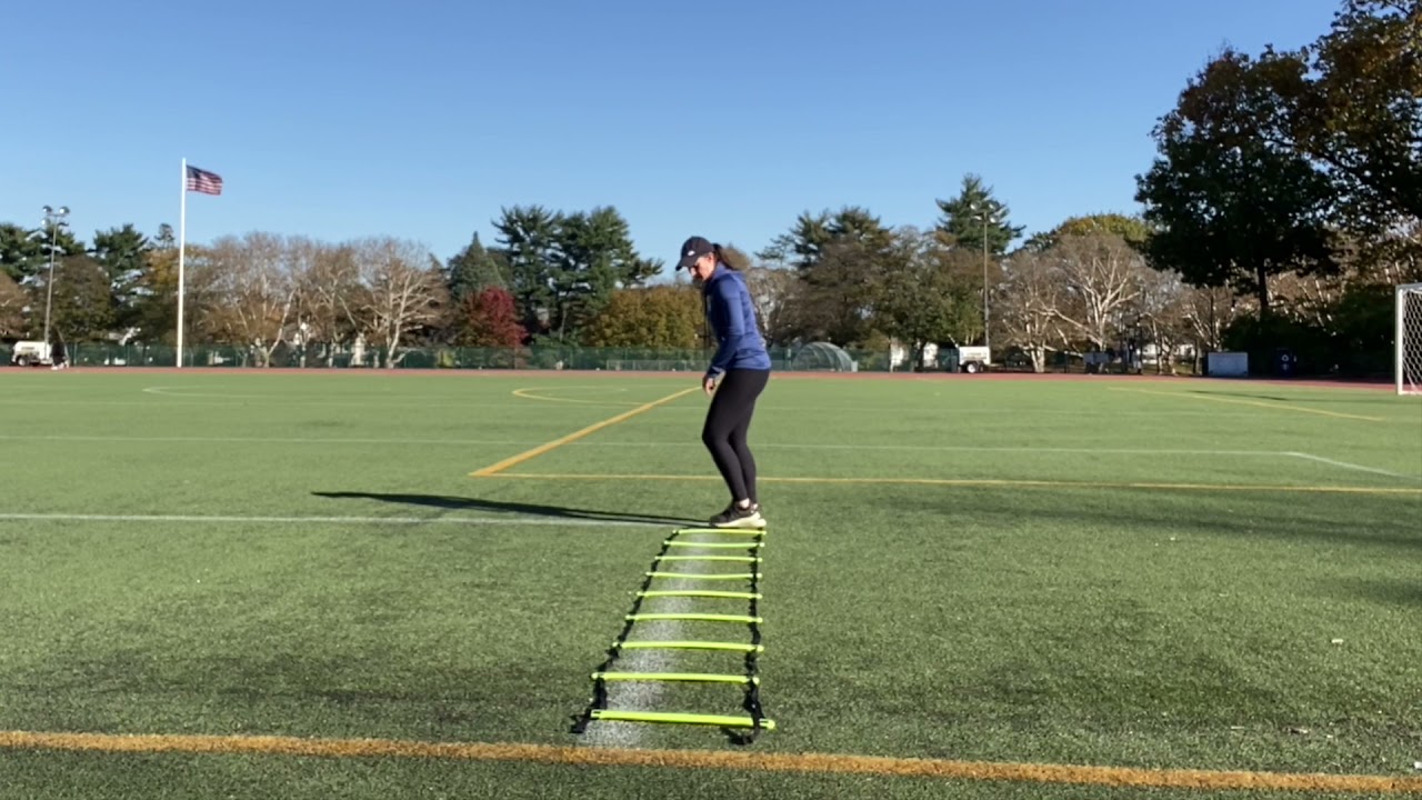 Ladder Drill Lateral Shuffle YouTube