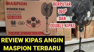 REVIEW KIPAS ANGIN TERBARU MASPION PW-1818S