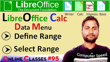 define range | select range in calc | refresh range in calc | calc ky  hai | libreoffice kya hai |