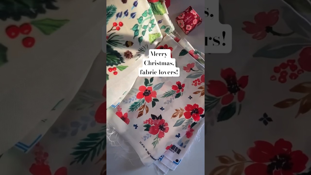 Happy Christmas sewing! 