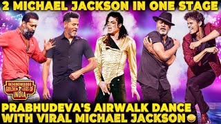 Prabhu Deva Vs Die Hard Fan😲 Epic Battle🔥Recreates Iconic Urvashi Urvashi Dance with Baba Jackson😍