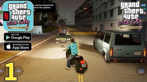 GTA Vice City Definitive Edition Gameplay Walkthrough Part 1 (ios, Android)