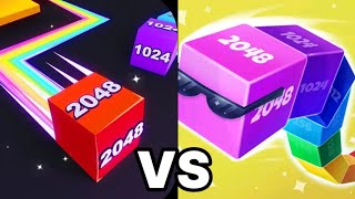 Jelly Cube Run 2048 VS Cube Arena 2048. Game King: screenshot 3