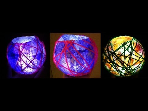 DIY Paper LUMINAIRE Paper Lantern - YouTube
