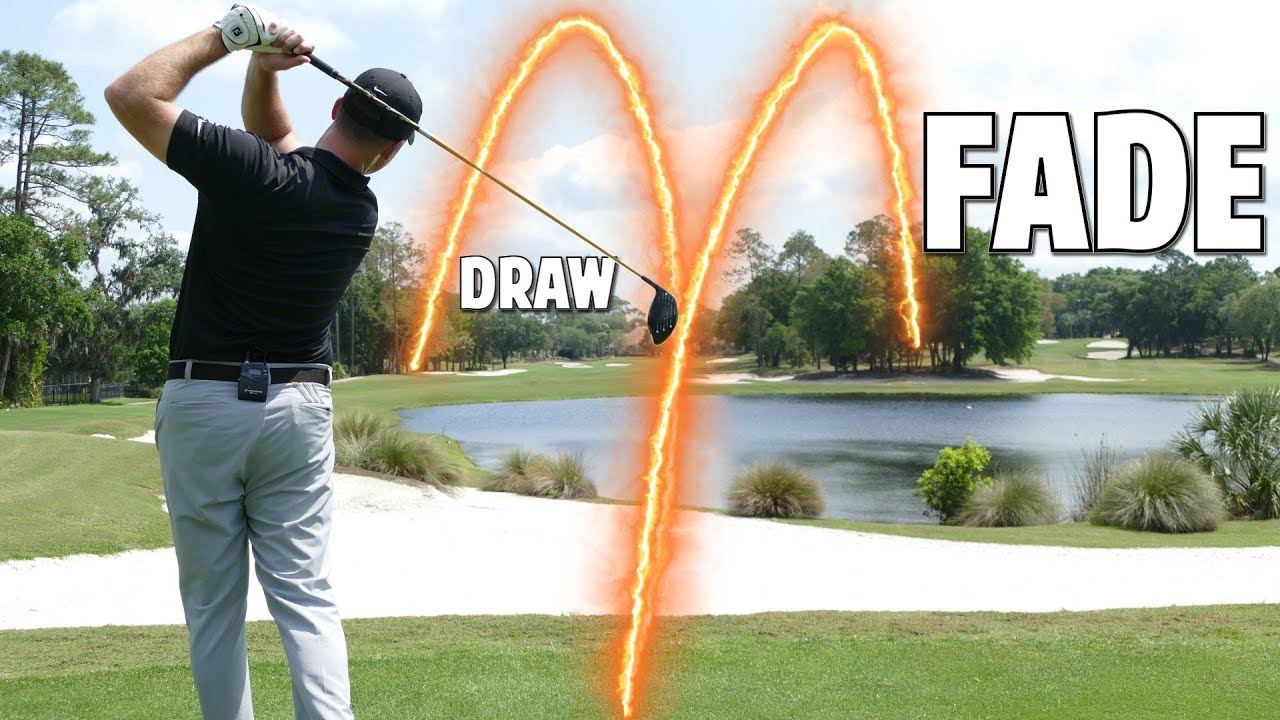 How To Draw And Fade Your Golf Shots Youtube