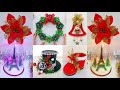 9 IDEAS DE DECORACIONES NAVIDEÑAS PARA DECORAR / VENDER O REGALAR. Manualidades rápidas y fáciles