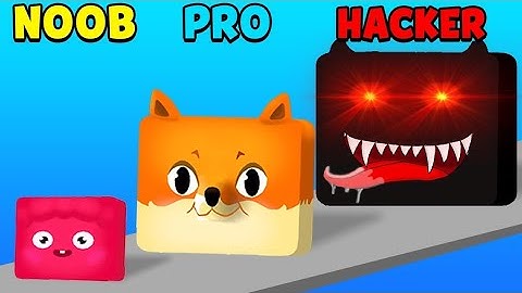 NOOB vs PRO vs HACKER - Jelly Shift