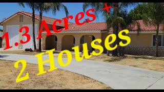 Escape to Your Dream Ranch: 2 Houses, 1.3 ACRES for Sale