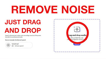 Remove noise and enhance voice recordings with adobe enhancement For FREE (Ai)