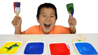 Adam and Austin learn about colors