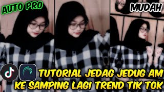 TUTORIAL JEDAG JEDUG KE SAMPING DI ALIGHT MOTION || KEREN