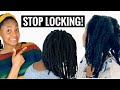 Stop mini twists from locking or matting