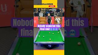 Nobody Expected This Final Shotbilliards pool