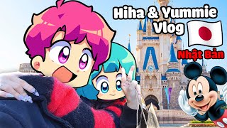 Hiha và Yummie lần đầu đi DISNEY LAND Nhật Bản ( Hiha và Yummie Vlog ) 😍😎