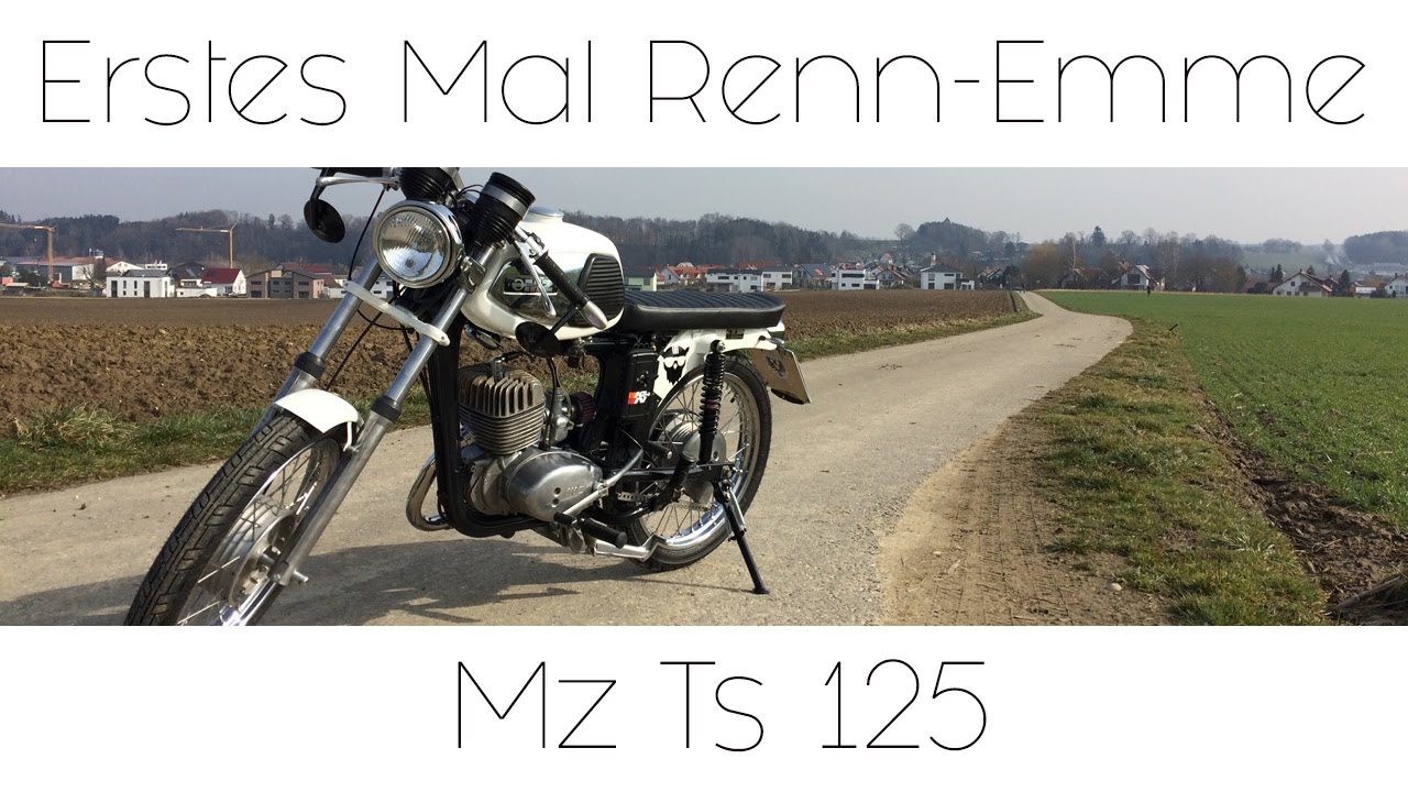 Erste Ausfahrt mit der Renn-Emme | MZ TS 125 | Viktor´s MotoVlogs