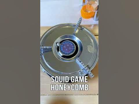 How to make Squid Game Honeycomb with punishment - YouTube