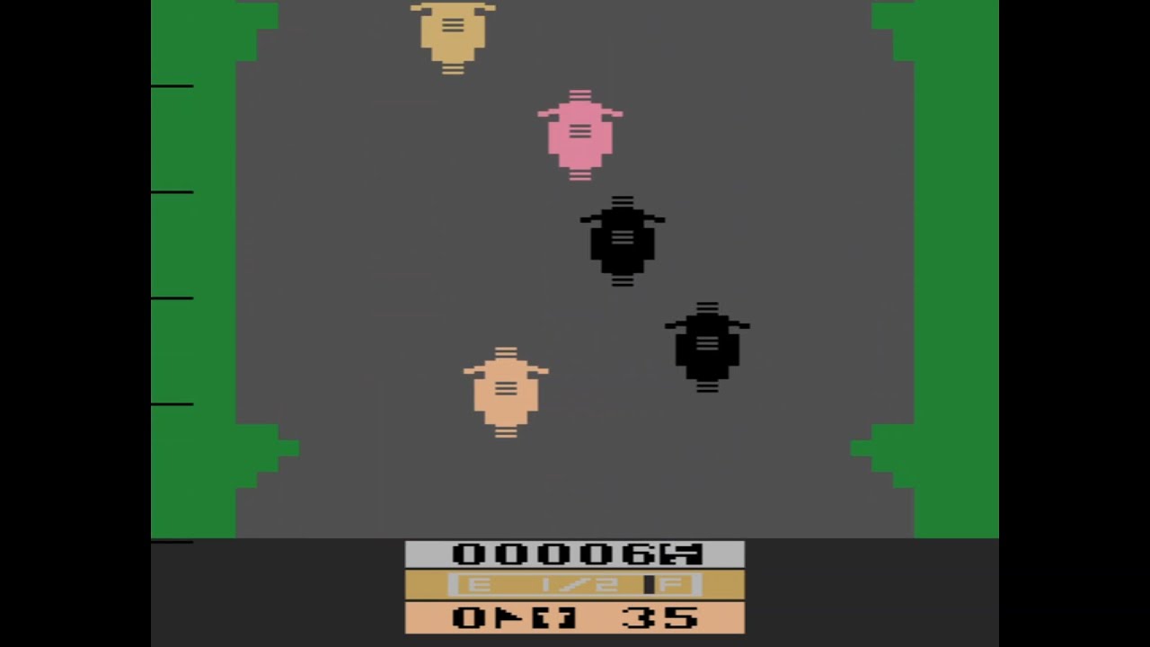 Motocross – Atari 2600 Classic Gameplay