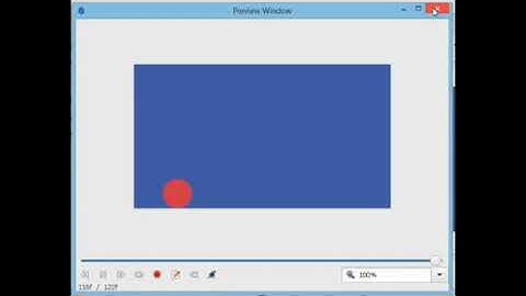 tutorial "synfig studio" membuat animasi dasar