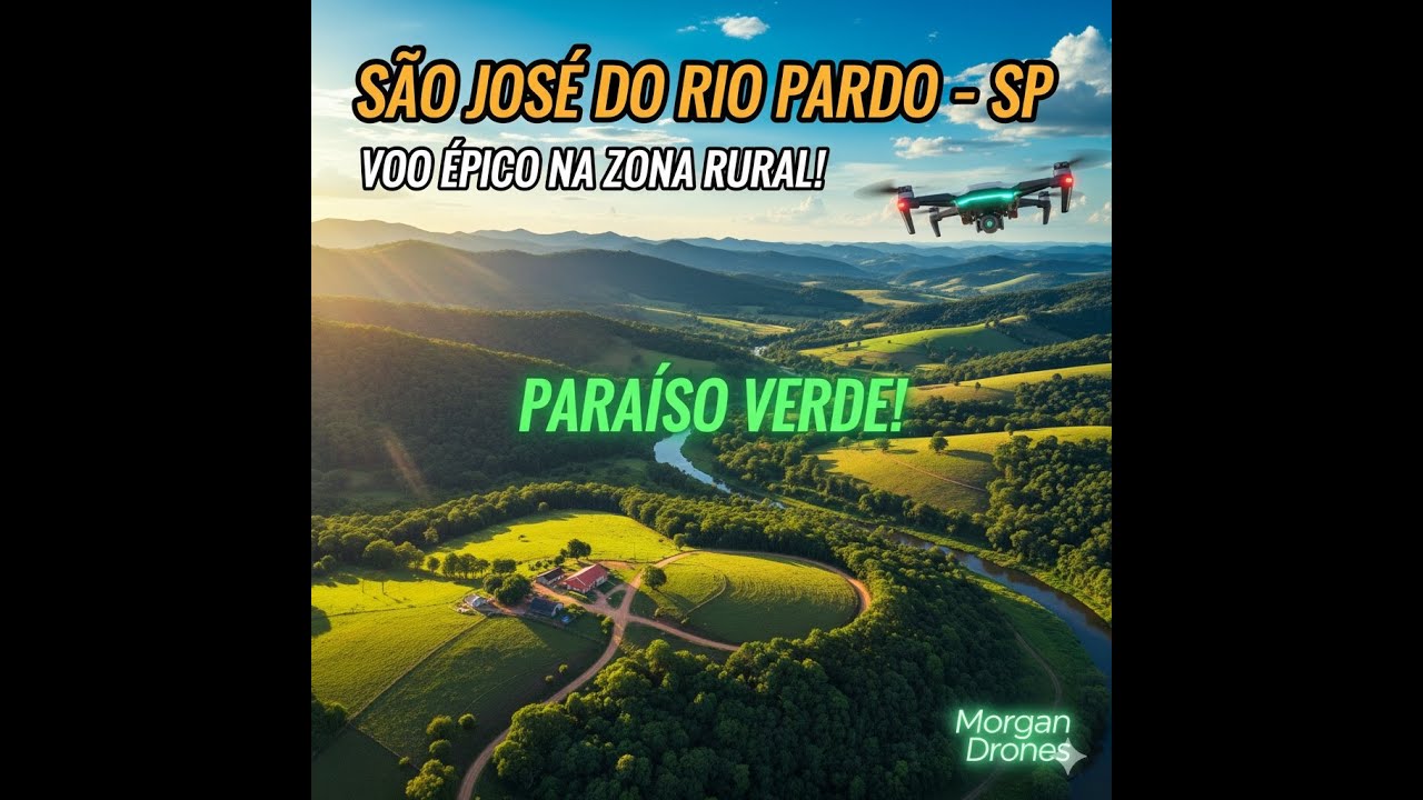 A Paz do Interior Vista do Alto | Drone no Sítio Novo – São José do Rio Pardo SP