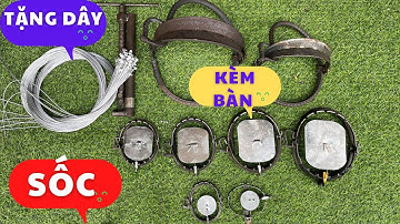 Tổng hợp 8 mẫu cạm kiềng bẫy chuột , bẫy chồn ,bẫy lợn rừng loại 1 hàng mới nhất