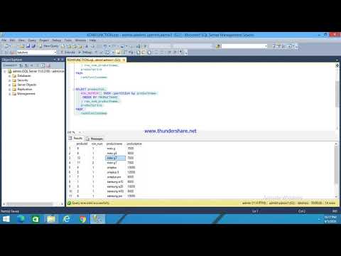 39.ROW_NUMBER() Function in SQL -Telugu