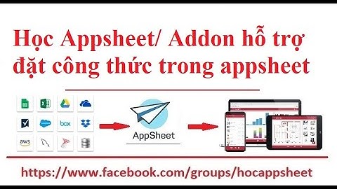 #Học_Appsheet/ #Công_thức_Expressions/ Addon hỗ trợ đặt công thức trong appsheet