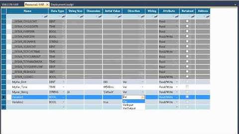 ISaGRAF v6.1 - Français - Variables, Tableaux & structures