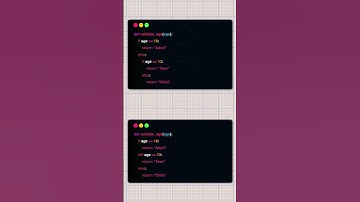 Get RID-OFF of nested if #programming #python