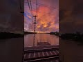 Sunset therapy at Feroke Bridge 🌅🚂 #kerala #shorts