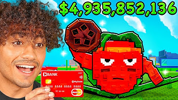 Spending $8,735,824 For The COMMANDO APPLE SEED In Plants Vs Brainrots..