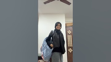 First Day Of College 🎒 #mariakhan #shorts @sadimkhan03 @mukeem03