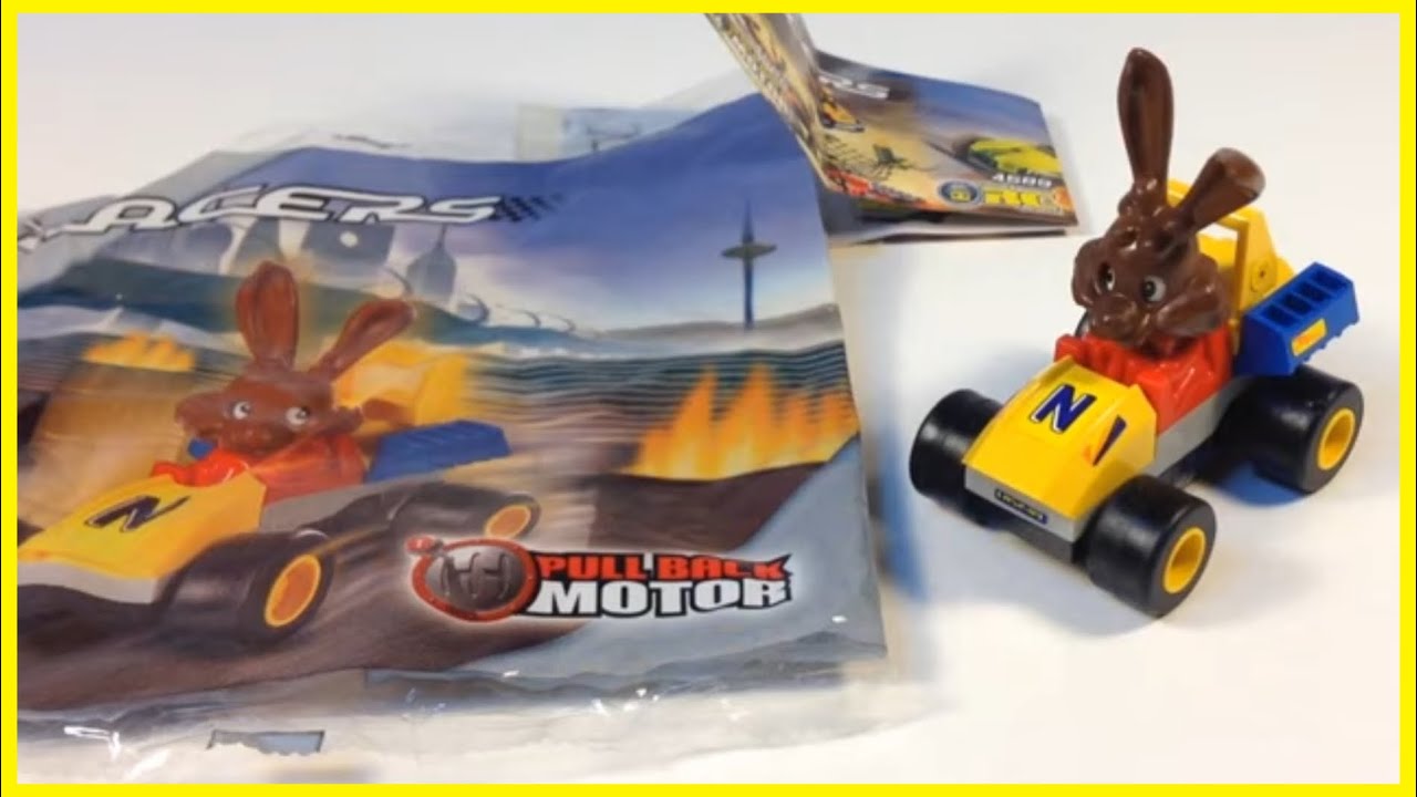 リッキー　① LEGO Racers Nesquik Quicky the Bunny set 4299 from 2002 REVIEW